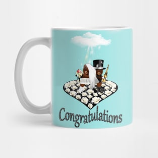 Wedding Day Congratulations Gift Mug